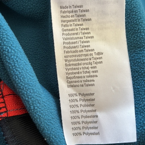 Pearl Izumi Select Series Pullover Cycling Jacket Sz L Teal Fleece Lined Pocket - Picture 6 of 6